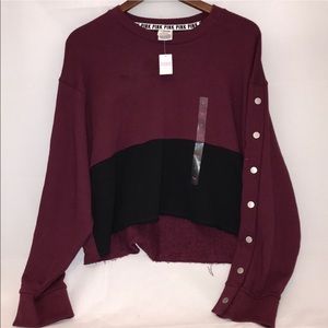 PINK Crop Top Sweater